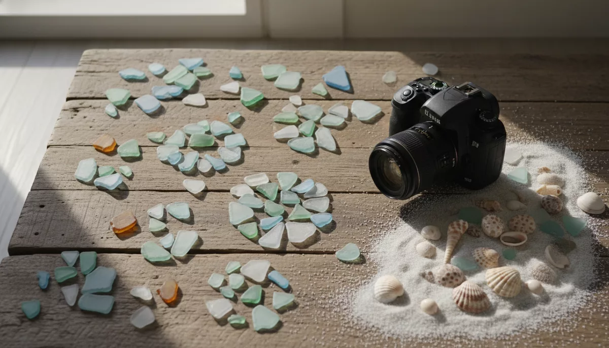 How to Photograph Sea Glass