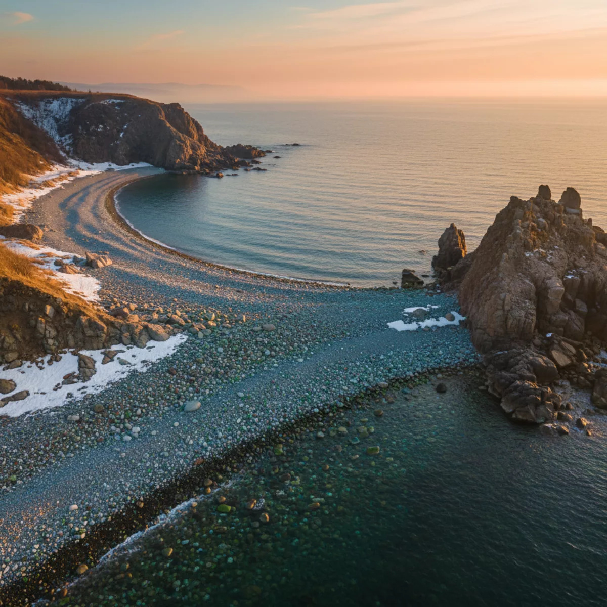 Steklyashka Beach, Russia